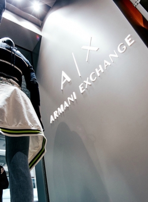Открылся фирменный бутик ARMANI EXCHANGE