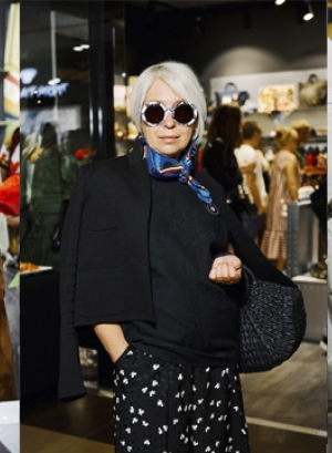 Гости на открытии магазина