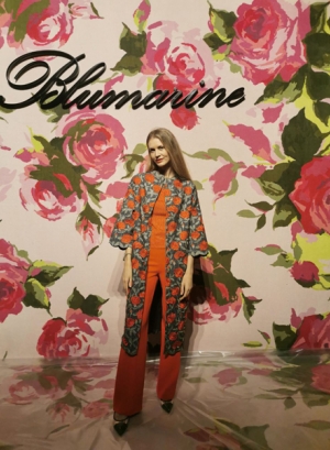 Гости показа BLUMARINE MILAN FASHION WEEK